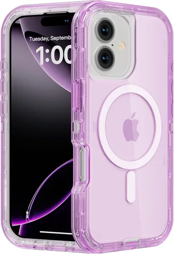 Vista 34 de Follaroma Funda para iPhone 11, Compatible con MagSafe, Fundas de Teléfono de Protección Resistente a Prueba de Golpes de Servicio Pesado