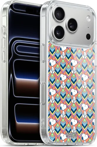 Vista 57 de Head Case Designs Snoopy Deco Dreams - Funda de gel suave con licencia oficial de Peanuts Blue Pattern compatible con Apple iPhone 7 Plus/iPhone 8
