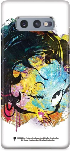 Vista 25 de Inspired Cases - Funda para iPhone 13 Mini con textura 3D - Funda protectora de goma para iPhone 13 Mini de Apple - Betty Boop Art