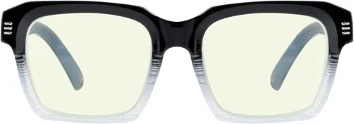 Vista 20 de Eyekepper Gafas de lectura para mujeres con bloqueo de luz azul, diseño retro, lectores de computadora - negro Negro-2002