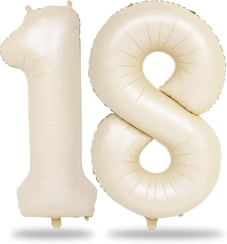 Vista 45 de Globos negros del número 10 para decoraciones de cumpleaños número 10, globos de helio de mylar de lámina de 40 pulgadas negros del número 1 & 0