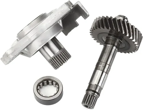 Vista 3 de RE0F11A JF015E CVT JF015 Eje de entrada de transmisión automática 32 dientes con cojinete y conjunto de estator compatible con Nissa-n Almer-a