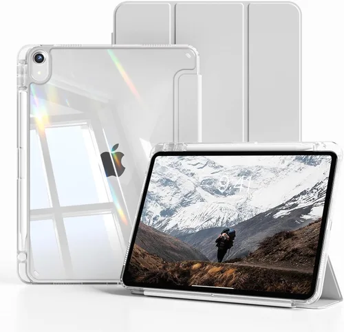 Vista 10 de kenke Funda para iPad (A16) de 11ª generación de 11 pulgadas 2025, iPad de 10.9 pulgadas 2022 con soporte para lápices, funda de marco de TPU suave