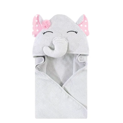 Vista 86 de Hudson Baby Toalla con capucha unisex de algodón con cara de animal para bebé, cocodrilo, talla única