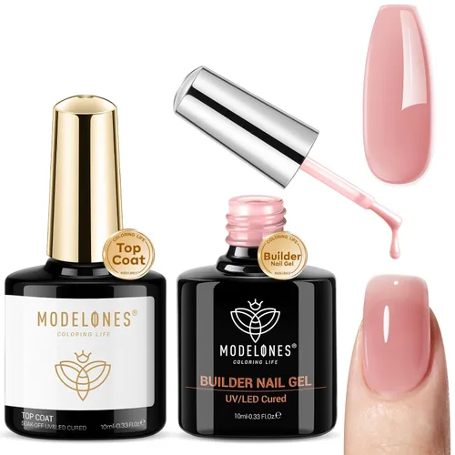Vista 15 de Modelones Esmalte de uñas en gel con purpurina, brillo plateado reflectante, mix de purpurina brillante, gel transparente con destellos de confeti
