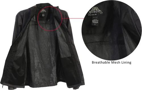 Vista 3 de Gioberti Chaqueta impermeable para hombre