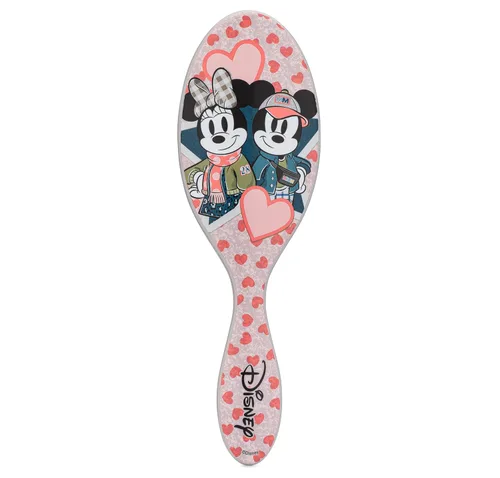 Vista 14 de Wet Brush Cepillo desenredante original para el cabello, Anna & Elsa (Disney Love), cerdas IntelliFlex ultrasuaves, cerdas desenredantes que se