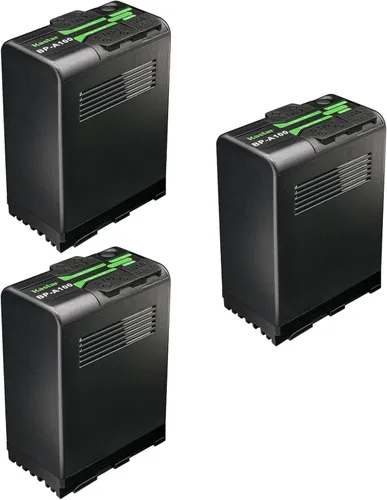 Vista 7 de Kastar BP-A100 - Batería de repuesto para Canon BP-A Series BP-A30 BP-A60 BP-A65 BP-A68 BP-A90 US 0870C002, cargador CG-A10 CG-A20, Canon XF605 4K