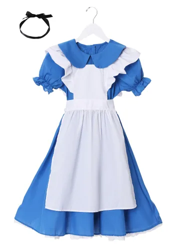 Vista 10 de Disfraz Deluxe de Alicia para Niña Multicolor