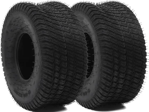 Vista 14 de YITAMOTOR 15x6.00-6 Neumáticos y ruedas para cortacésped, cubo centrado de Diámetro del rodamiento de 3/4", neumáticos tipo tubo delantero de 4