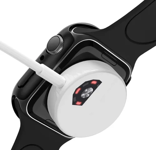 Vista 4 de Compatible con Apple Watch de 1.654 pulgadas Series 10 (2024), protector de parachoques superfino, cubierta dura de policarbonato, ligero, delgado