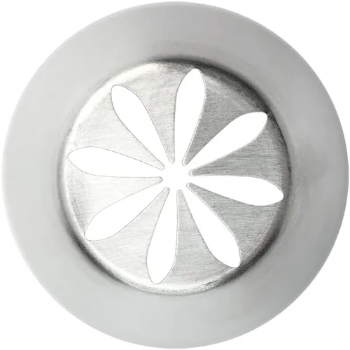 Vista 38 de Restaurantware Pastry Tek - Punta de tubería rusa, 1 punta para decoración de pastel de rosas, punta de decoración de acero inoxidable #9 resistente
