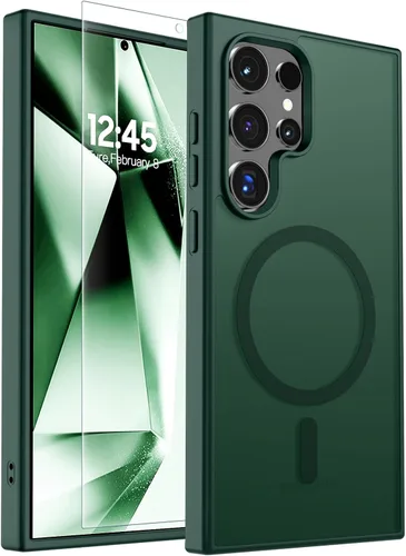 Vista 189 de SUPFINE Funda magnética para Google Pixel 10 Pro XL con protector de pantalla (imanes integrados) (protección contra caídas de grado militar)