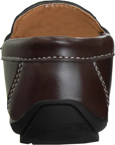 Vista 4 de Josmo Mocasines de conducción para niños, estilo casual, zapatos de barco sin cordones (niños pequeños - niños grandes)