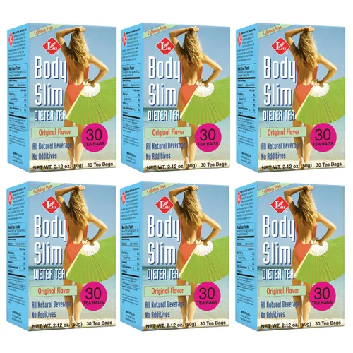 Vista 13 de Uncle Lee's Body Slim Dieters Tea, Té desintoxicante y adelgazante - Senna, naranja amarga, sabor canela y raíz de achicoria, laxante natural
