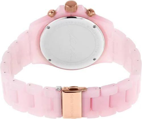 Vista 3 de Michael Kors Everest - Reloj de cuarzo con cronógrafo de acero inoxidable