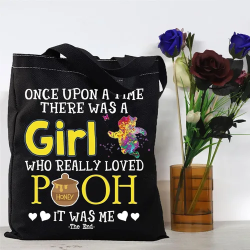Vista 6 de JJ Gift - Bolsa de maquillaje para fanáticos del programa de televisión, negro (Black Tote)