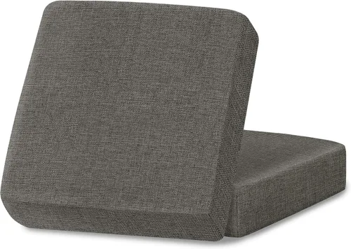 Vista 25 de Naturoom Fundas de Cojines de Sofá de Lino, Funda de Sofá Funda de Sofá Protector de Muebles con Cuerda de Amarre en la Parte Inferior, Suave