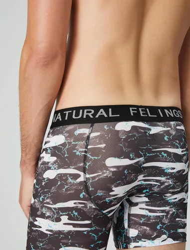 Vista 4 de Natural Feelings Ropa interior Coolzone para hombre, paquete de calzoncillos deportivos elásticos de secado rápido