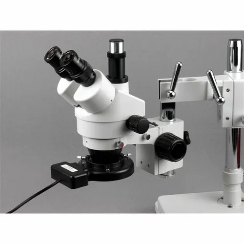 Vista 4 de AmScope Luz fluorescente del anillo del microscopio FRL12 12W