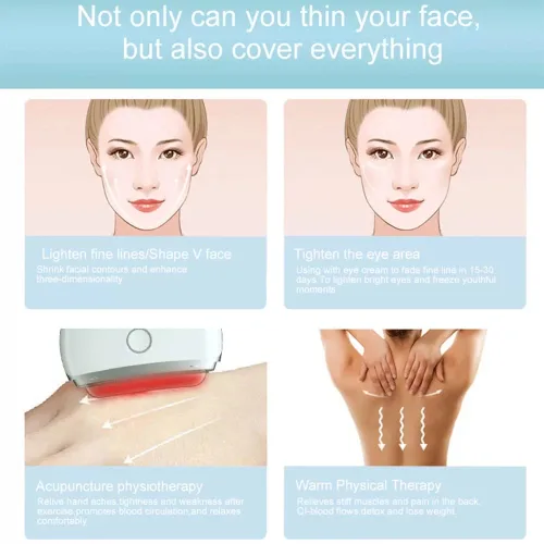Vista 5 de Gua sha eléctrico con Gua Sha manualmente, escultura corporal facial Gua Sha, masajeador facial antienvejecimiento, instrumento de belleza facial