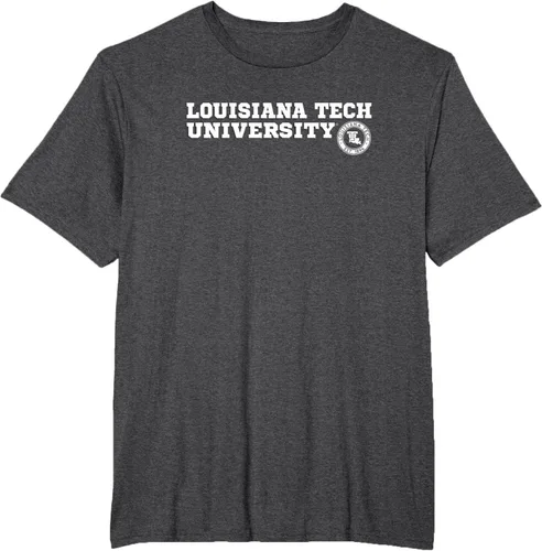 Vista 19 de Camiseta Louisiana Tech Bulldogs Block Text