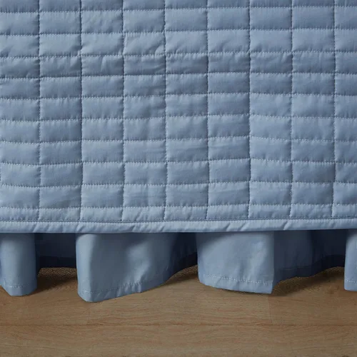 Vista 5 de Comfort Spaces Funda para sofá cama de lujo de doble cara - Acolchado, ropa de cama acogedora para todas las estaciones con falda de cama, fundas a