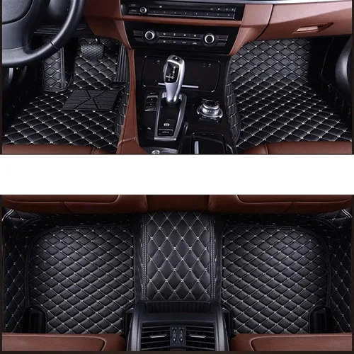 Vista 11 de Tapete de coche personalizado para BYD E6 F0 F3 F6 G3 G6 M6 S1 S5 S6 TAN-G Song Yuan Qin Plus PRO accesorios de pie (color: negro)