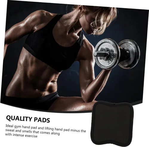 Vista 4 de BESPORTBLE 2 pares de almohadillas de mano para hombre, almohadilla de agarre de mano desnuda, accesorios de gimnasio para hombre, guantes de mano