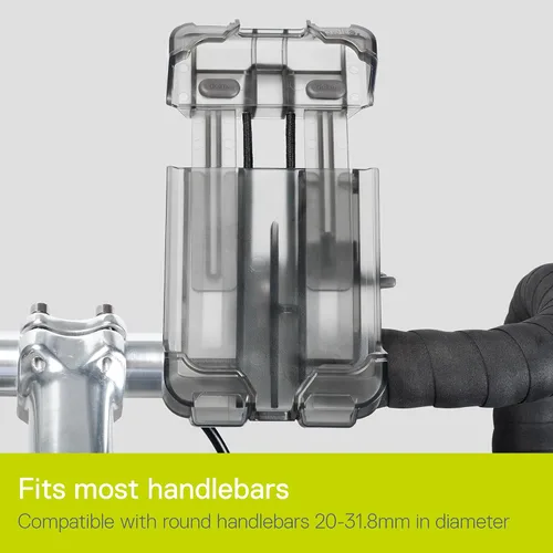 Vista 5 de Delta - Soporte de bicicleta para funda de smartphone, iPhone Android Samsung HTC, impermeable