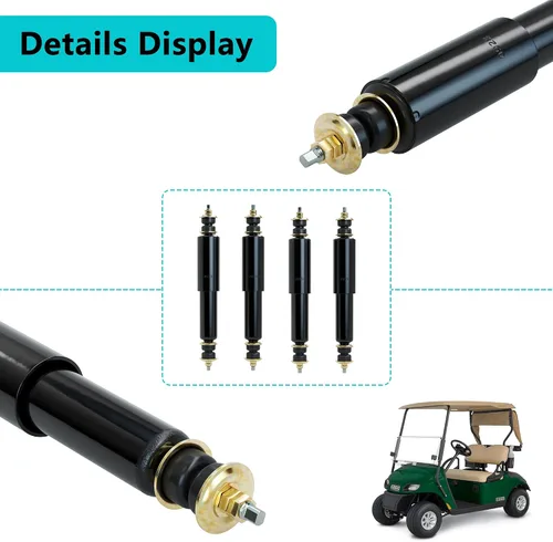 Vista 5 de 10L0L Amortiguadores para carrito de golf para EZGO TXT, amortiguadores delanteros y traseros 1994-en adelante para modelos de gasolina
