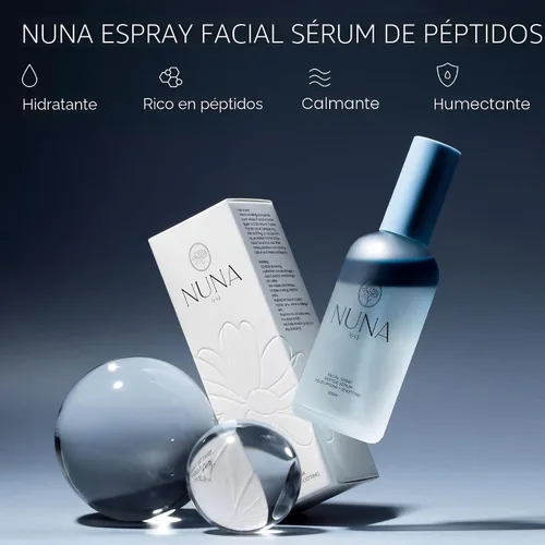 Vista 7 de NUNA Spray de suero facial ultra hidratante con péptidos, niacinamida, ácido hialurónico y extractos botánicos, niebla facial coreana ligera