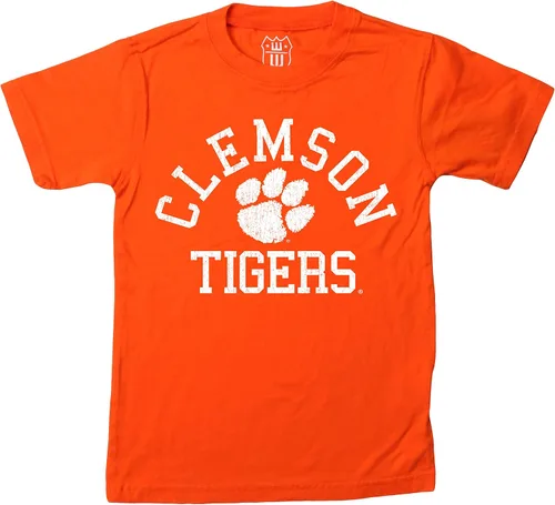 Vista 76 de Wes and Willy Camiseta de algodón orgánico de manga corta para niños de la NCAA