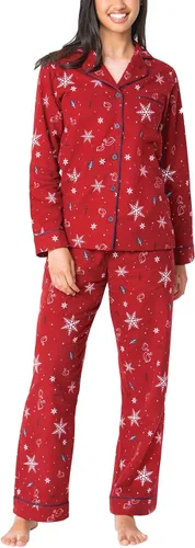 Vista 12 de PajamaGram - Pijamas de invierno para mujer - Pijamas de franela para mujer