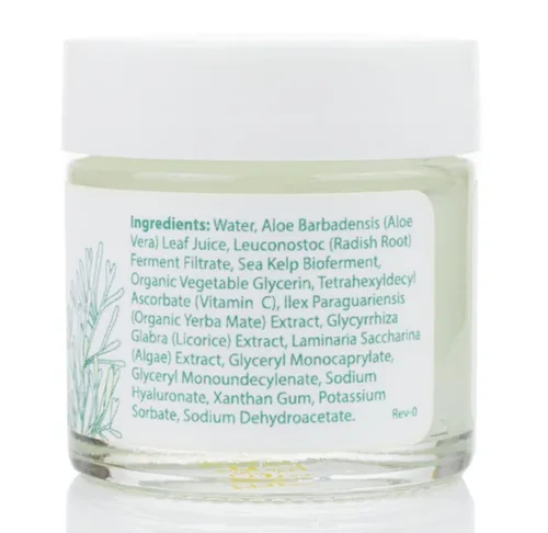 Vista 9 de Sea-el Vitamina C Kelp Gel tonificante y antiedad para el cuidado de la piel para hinchazón, bolsas debajo de los ojos y ojeras, refrescante brillo