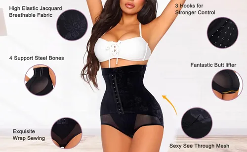 Vista 4 de 1010 el mejor ceñidor de cintura para mujeres. Faja corset para entrenar, modelar el vientre. Artículo modelador del cuerpo