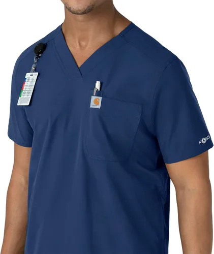 Vista 5 de Carhartt Camiseta con cuello en V Force para hombre