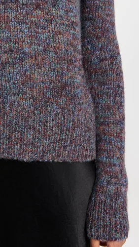 Vista 6 de Vince Mujer Multicolor Marl Crew Nk