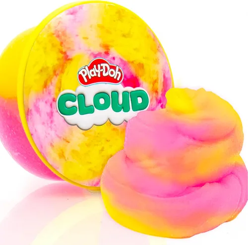 Vista 10 de Play-Doh Slime perfumado para niños, aroma Sherbert rosa, verde, naranja