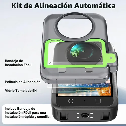 Vista 6 de CYNOVA Osmo 360 - Protector de pantalla para DJI Osmo 360