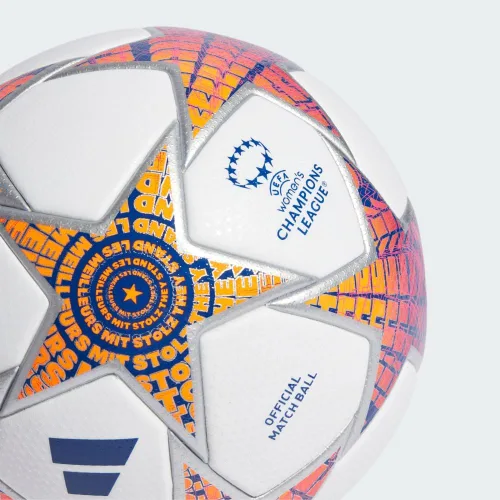 Vista 4 de adidas Balón de fútbol UCL Pro para mujer, pelota de fútbol oficial con superficie sin costuras, calidad profesional certificada por la FIFA