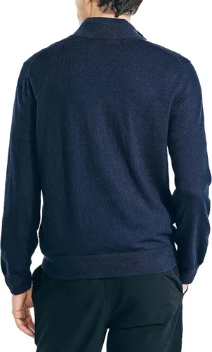 Vista 2 de Nautica Suéter Navtech con cremallera de un cuarto para hombre