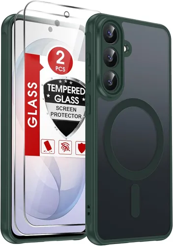 Vista 332 de LeYi Funda para teléfono Samsung-S23: protector de pantalla e imán MagSafe Púrpura