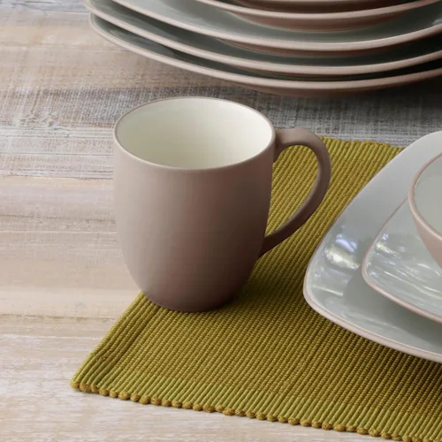 Vista 5 de Noritake Colorwave Clay - Juego de 4 piezas para llantas, servicio para 1