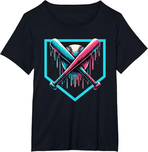 Vista 25 de Drip Boys Bate de béisbol y camiseta