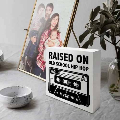 Vista 3 de Regalos para amantes de la música urbana del hip hop de los años 90, para afroamericanos, mujeres y hombres, rapero, retro, vintage, de los 90