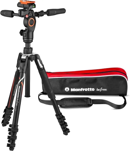 Vista 13 de Manfrotto Befree - Kit de trípode avanzado de 3 vías, trípode y cabezal