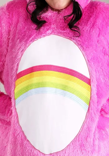 Vista 8 de Disfraz clásico de oso animador para adulto, talla grande, disfraz de oso animador alegre Mono mullido de Halloween