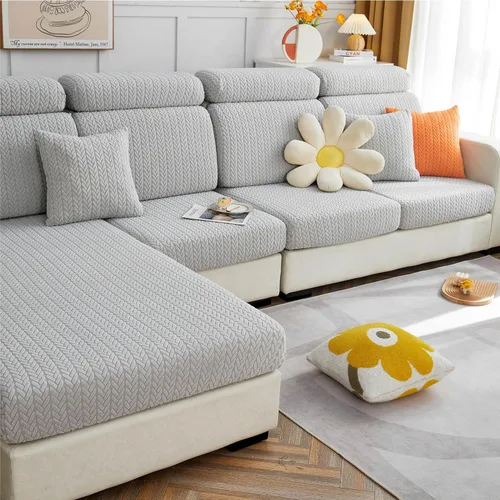 Vista 8 de Fundas para cojines de sofá, fundas de sofá para sofá seccional, fundas de sofá Hero para proteger el sofá, fundas de sofá Soothing Home lavables