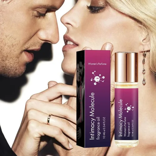 Vista 2 de Perfume de feromonas roll-on para mujer – Perfume de tamaño de viaje – Aceite de fragancia de larga duración 0.34 fl oz / 0.3 fl oz